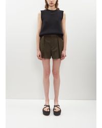 Sacai - Suiting Belted Shorts - Lyst