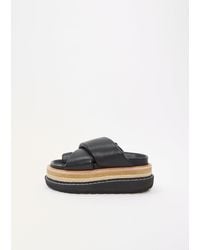 Sacai Foam Multiple Sole Sandals in Black | Lyst UK