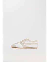 Dries Van Noten - Suede Leather Trainer - Lyst
