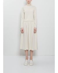Extreme Cashmere - N°403 Mary Xtra Short Cashmere Cotton Skirt - Lyst