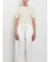 Wommelsdorff - Luca Short Sleeve Cashmere Cardigan - Lyst