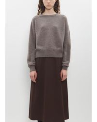 Margaret Howell - Short Classic Crew Neck Sweater - Lyst