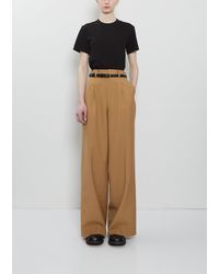 Junya Watanabe - Wool Mohair Pleated Pant - Lyst