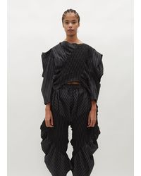 Issey Miyake - Contraction Blouse - Lyst