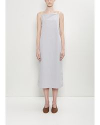 Carven - Matt Poplin Slip Dress - Lyst