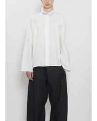 Sofie D'Hoore - Belor High-neck Cotton Shirt - Lyst