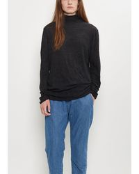 Pas De Calais - Wool Gauze Turtleneck Pullover - Lyst