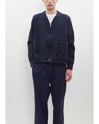 Camiel Fortgens - Research Knitted Zip Cardigan - Lyst