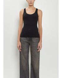 6397 - Luiza Organic Cotton Blend Tank - Lyst
