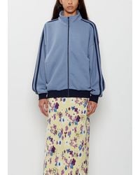 6397 - Fleece Track Zip-up - Lyst