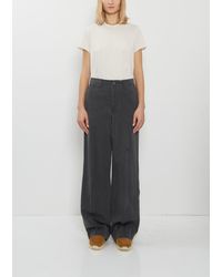 Visvim - Wool Linen Wide Pants - Lyst