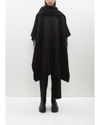 TOTEME - Wool Double Scarf Coat - Lyst