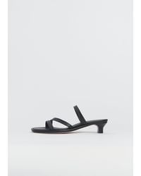 Lauren Manoogian - Line Leather Heel - Lyst