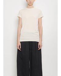 Lauren Manoogian - Cotton Linen Bias Baby Tee - Lyst