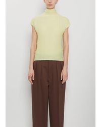 Issey Miyake - Wooly Pleats-66 Top - Lyst