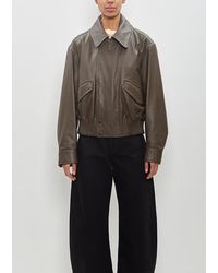 Lemaire - Leather Blouson - Lyst