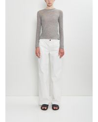 The Row - Eglitta Cotton Jean - Lyst