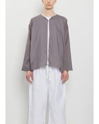 Scha - Cotton Organza Open Front Top - Lyst