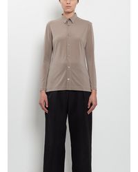 Issey Miyake - Drape Jersey 66 Shirt - Lyst