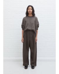 Lauren Manoogian Linen & Wool Site Pants - Multicolor