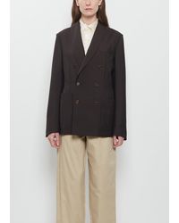 Meta Campania Collective - Mohair Car Long Jacket - Lyst