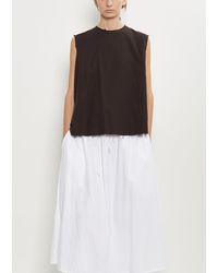 Scha - Sleeveless Cotton 12b-oe Top - Lyst