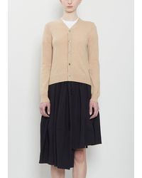 Comme des Garçons - V-neck Cashmere Cardigan - Lyst