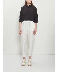Apuntob - Technical Poplin Tapered Pants - Lyst