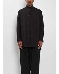 Yohji Yamamoto - Double Front Padded Shirt - Lyst