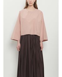 Dusan - Cotton Popeline Chunky T-shirt - Lyst
