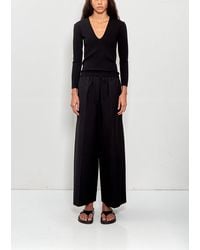 TOTEME - Wide Summer Trousers - Lyst