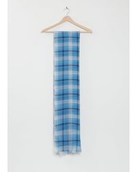Denis Colomb - Amara Plaid Cashmere Silk Shawl - Lyst