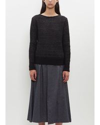 Stephan Schneider - Cotton-mohair Blend Fjord Sweater - Lyst