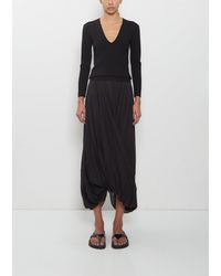 TOTEME - Cocoon Organic Cotton Skirt - Lyst