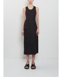 Rier - Apron Cotton Dress - Lyst