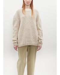 Casey Casey - Cotton-wool Hand Knit Sweater - Lyst