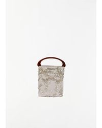 Dries Van Noten - Crisp Embellished Cotton Bag - Lyst