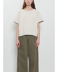 Lauren Manoogian - Fleece Pima Cotton Top - Lyst