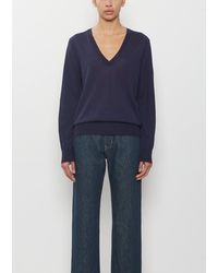 Loulou de Saison - Julio Fine Cashmere V-neck Sweater - Lyst