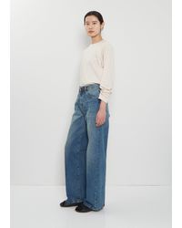6397 - Wide Washed Denim Jean - Lyst