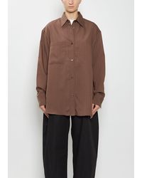 Studio Nicholson - Leto Oversized Classic Shirt - Lyst