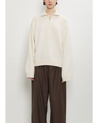 Loulou de Saison - Dries Cashmere Stand Collar Sweater - Lyst
