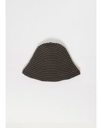 Lauren Manoogian - Pima Cotton Crochet Jersey Hat - Lyst