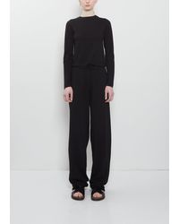 Extreme Cashmere - N°353 Relax Cotton Cashmere Trouser - Lyst