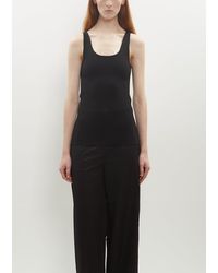 TOTEME - Organic Cotton Compact Knit Tank - Lyst