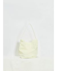 The Row Park Large Nylon Tote Bag in Black | Lyst