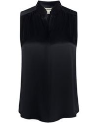 L'Agence - Phoebe Silk Blouse Top - Lyst