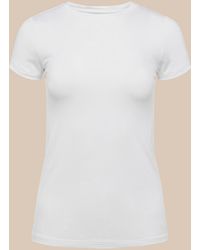 L'Agence - Ressi Fitted Tee - Lyst