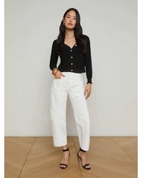 L'Agence - Cody Barrel-Leg Jean - Lyst