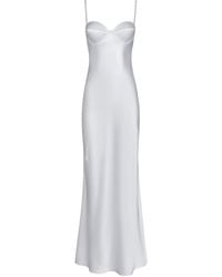 L'Agence - Sayla Silk Gown - Lyst